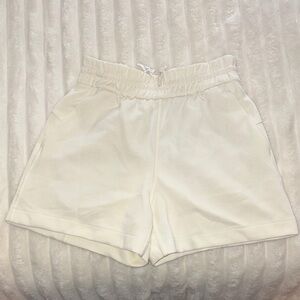 Lululemon Soft Streme Cream Shorts